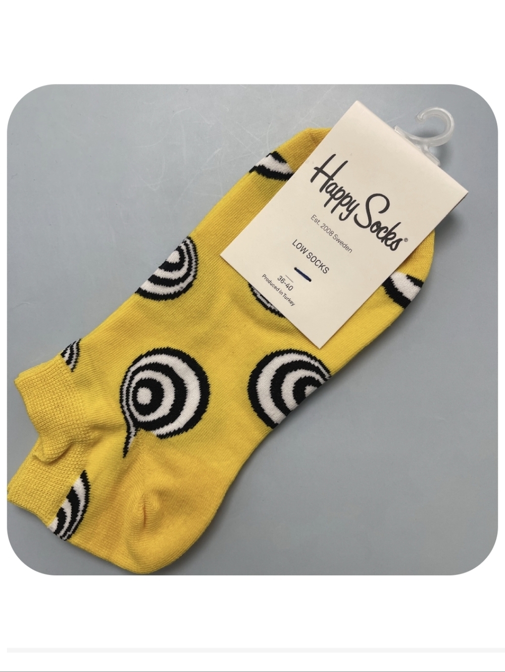 Happy Socks Bullseye Low-Cut Socks